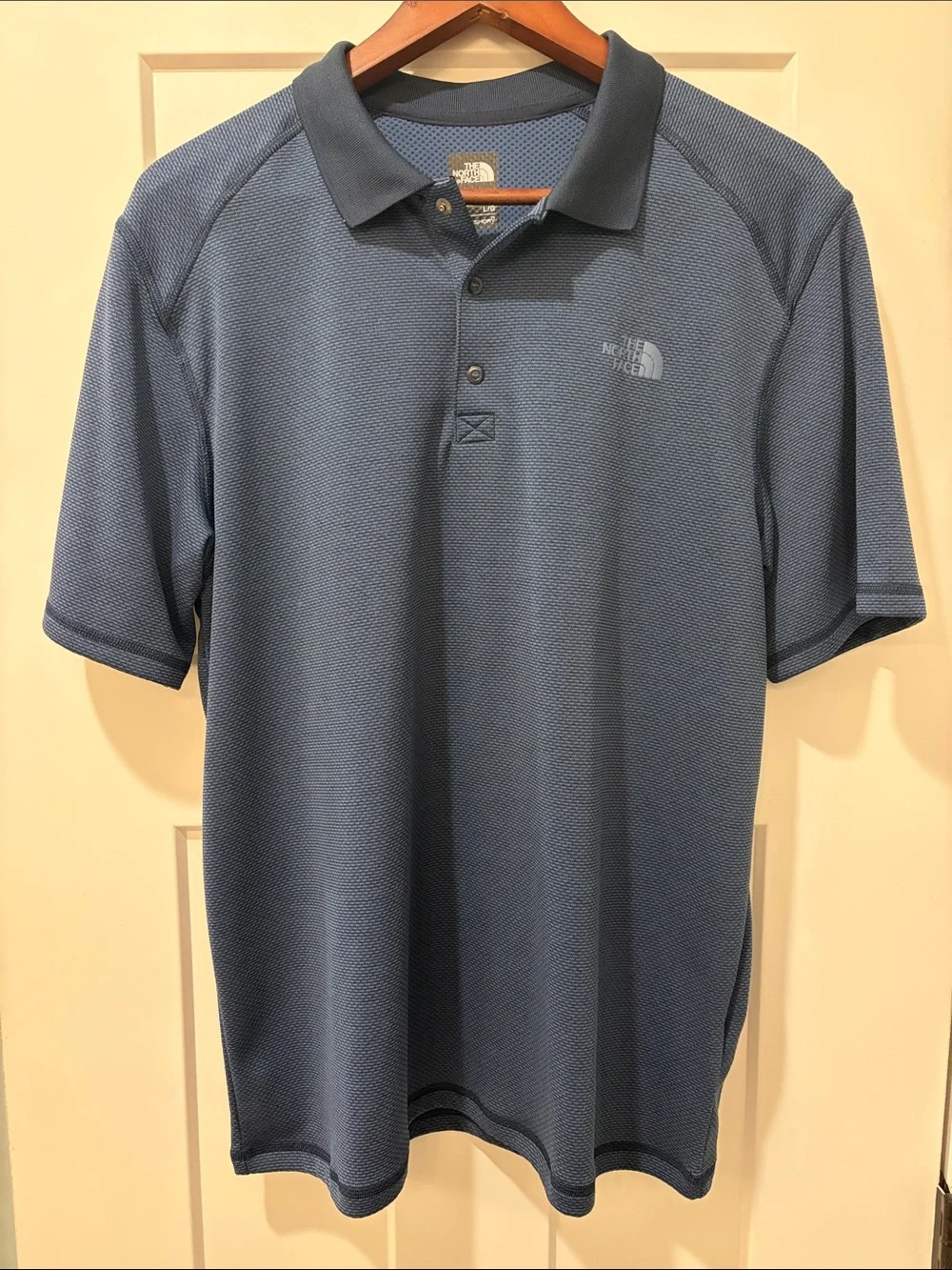 The North Face Men’s Slate Blue Short-Sleeve Polo